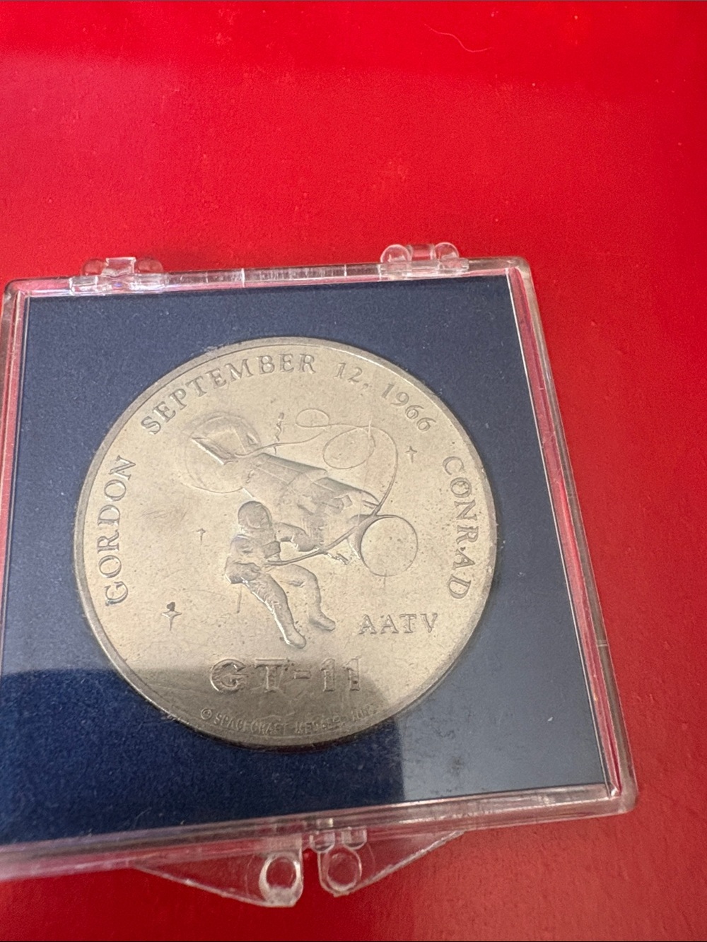 NASA PROJECT GEMINI GT-11 GORDON CONRAD 1966 Challenge Coin